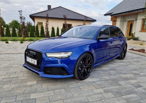 Audi RS6 cena 255000 przebieg: 153000, rok produkcji 2016 z Koło małe 121